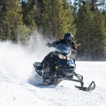 How fast can a 800cc snowmobile go?